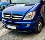 Mercedes Sprinter W906 2006–2018 Sprednji lip spojler 2006-2013 (ABS) fotografija 3