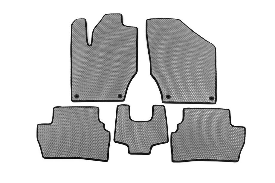 Peugeot 308 2007–2013 EVA avto preproge (sive) Fotografija 1