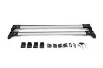 BMW X3 F25 2011–2018 Prečke za integrirane strešne nosilce, zaklepanje na ključ Skybar V2 (2 kosa) do 120 cm, črne fotografija 3
