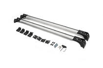 BMW X3 F25 2011–2018 Prečke za integrirane strešne nosilce, zaklepanje na ključ Skybar V2 (2 kosa) do 120 cm, črne fotografija 5
