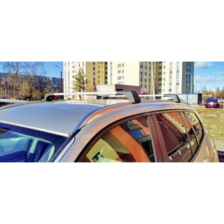 Prečke za integrirane strešne nosilce, zaklepanje na ključ Skybar V2 (2 kosa) BMW X3 F25 2011–2018 fotografija 1