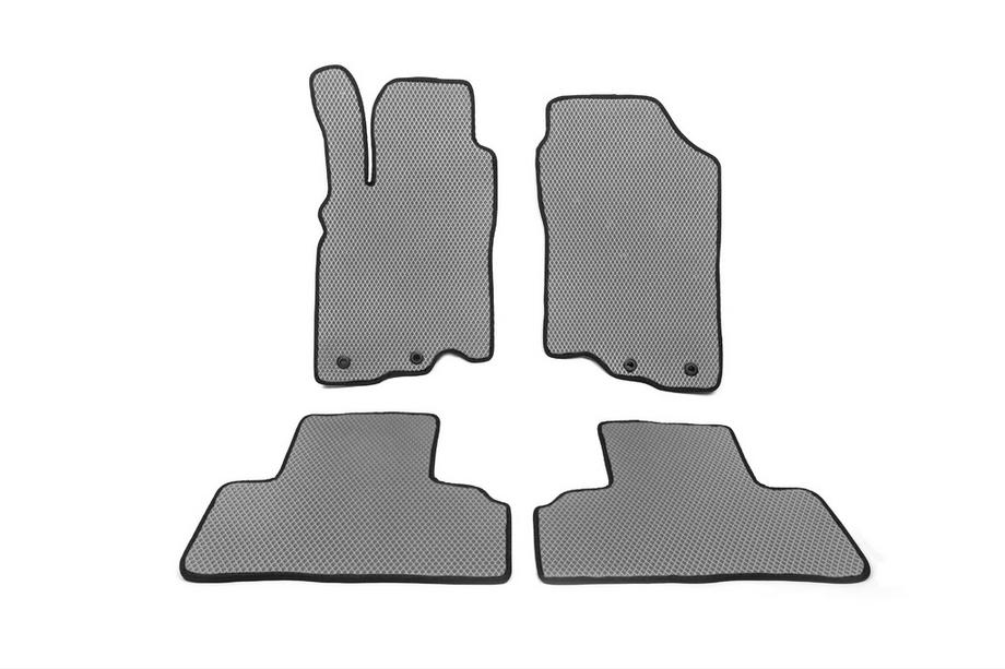 Honda Insight II 2009–2014 EVA avtomobilski tepihi (sivi) Image