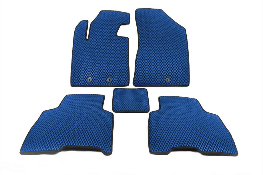 Kia Sorento II XM 2009–2014 EVA preproge za notranjost 2012-2014 (Modra) Image