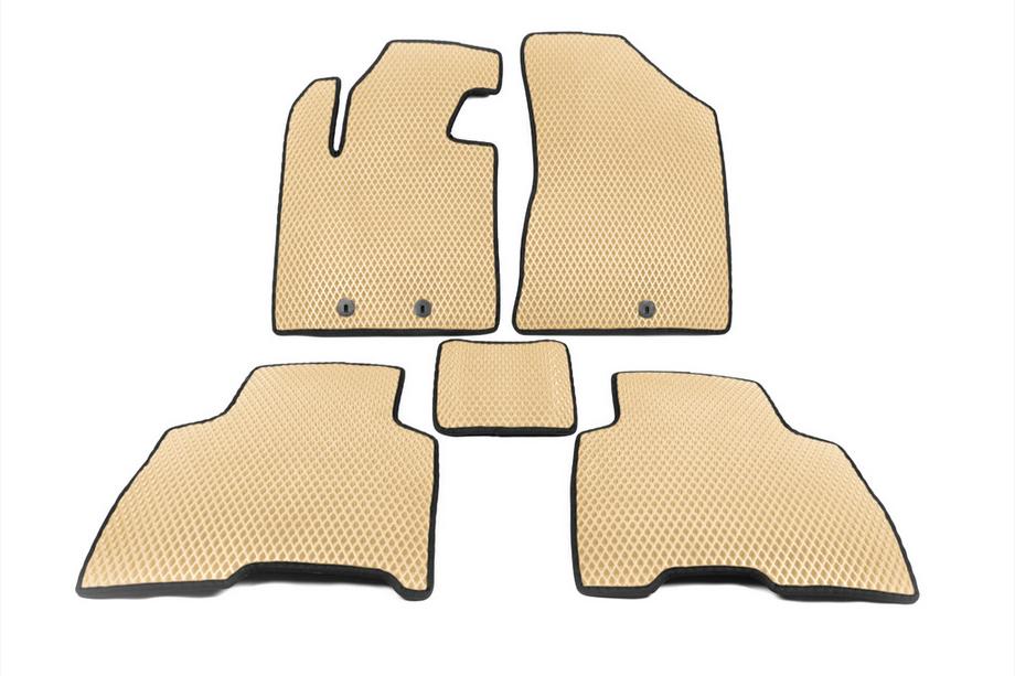 Kia Sorento II XM 2009–2014 Avto preproge 2012-2014 (EVA, bež) Image