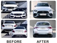 Mercedes C-class W205 2014–2021 Restyling komplet za W206 AMG fotografija 2