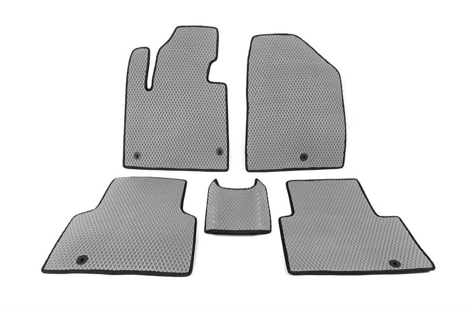 Hyundai Santa Fe 3 2012–2018 Talne preproge za 5 sedežev (EVA, sive) Image