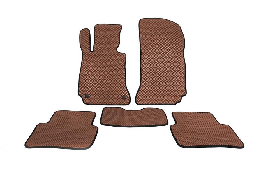 Mercedes razred C W204 2007–2015 EVA avto preproge (rjave) Image