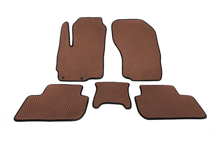 Mitsubishi Outlander 2012–2021 EVA avto preproge (rjave) Image