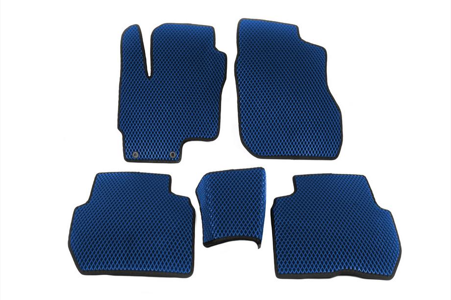 Mitsubishi Outlander 2012–2021 EVA avtomobilske preproge P-HEV (Modra) Image