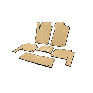 Talne preproge za notranjost 3 vrste (EVA, bež) Nissan Patrol Y62 2010–2024 fotografija 2
