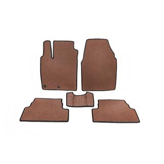 Talne preproge (EVA, rjava) Nissan Qashqai 2010–2014 fotografija 1