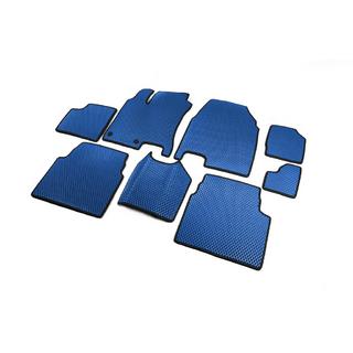 EVA preproge za +2 (3 vrste, EVA, modre) Nissan Qashqai 2010–2014 fotografija 2