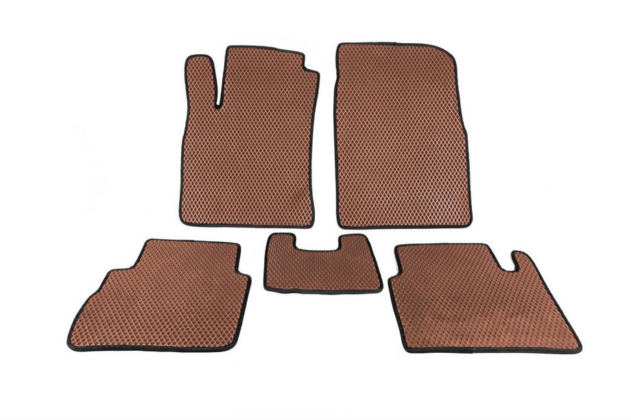 Nissan Tiida 2004–2011 EVA avto preproge (rjave) Image