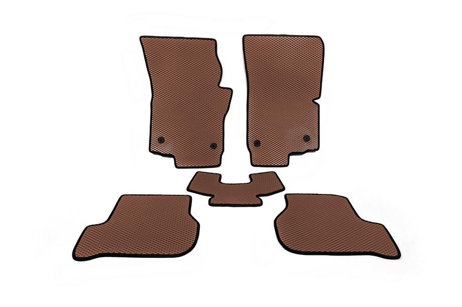 Seat Leon 2005–2012 EVA avto preproge (rjave) Image