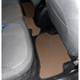 EVA avto preproge (rjave) Skoda Yeti 2009–2017 fotografija 3