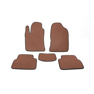 EVA avto preproge (rjave) Toyota Avensis 2003–2009 fotografija 1