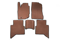 Toyota Hilux 2006–2015 EVA talne preproge za notranjost V1 (Rjava) fotografija 1