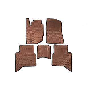 EVA talne preproge za notranjost V1 (Rjava) Toyota Hilux 2006–2015 fotografija 1
