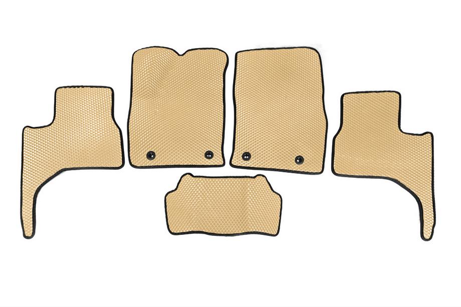 Toyota Land Cruiser 300 2021– EVA avto preproge (Bež) Image