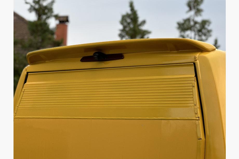 Volkswagen Crafter 2006–2016 ABS spojler (za lakiranje) Fotografija 2