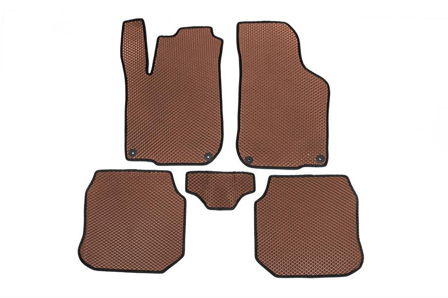 Volkswagen Bora 1998–2004 EVA avto preproge (rjave) Image