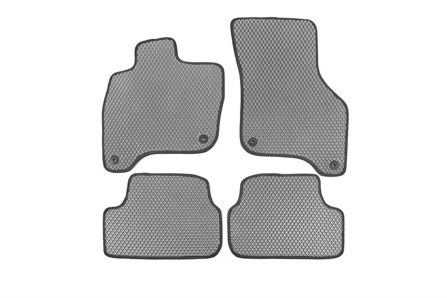 Volkswagen Golf 7/E-Golf 2012–2020 EVA avtomobilski tepihi za E-Golf (sivi) Image