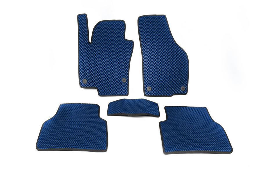 Volkswagen Tiguan 2007–2016 EVA preproge (Modre) Image