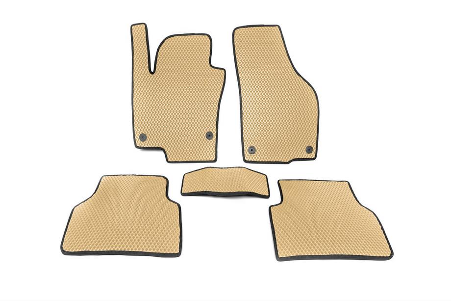 Volkswagen Tiguan 2007–2016 EVA avto preproge (Bež) Image