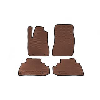 EVA avto preproge (rjave) Lexus RX 2003–2009 fotografija 1
