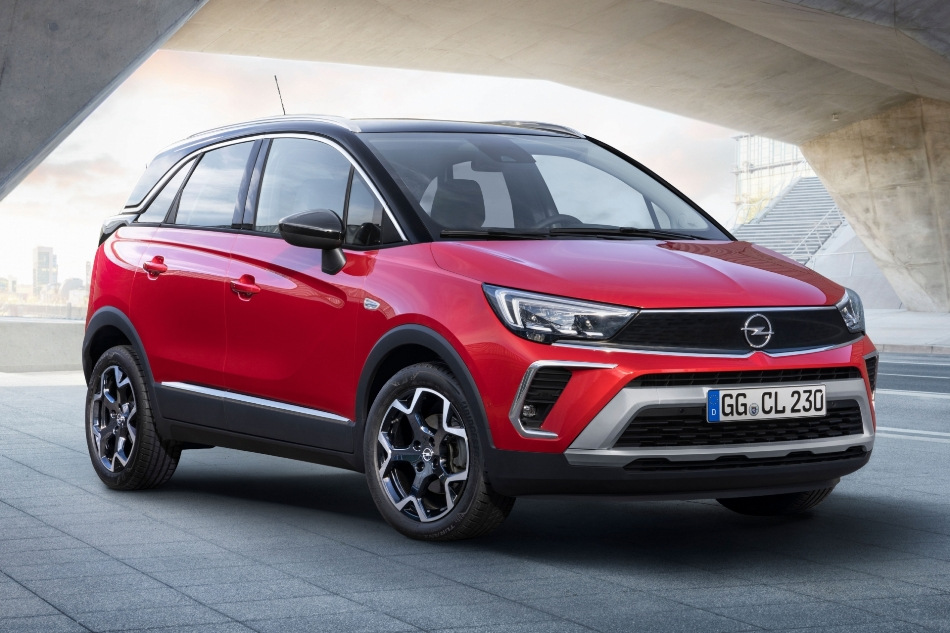 Opel Crossland: prenovljeni mestni križanec