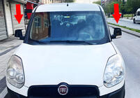 Fiat Doblo II 2010–2022 Pokrovi ogledal BMW-Style (2 kos) fotografija 1