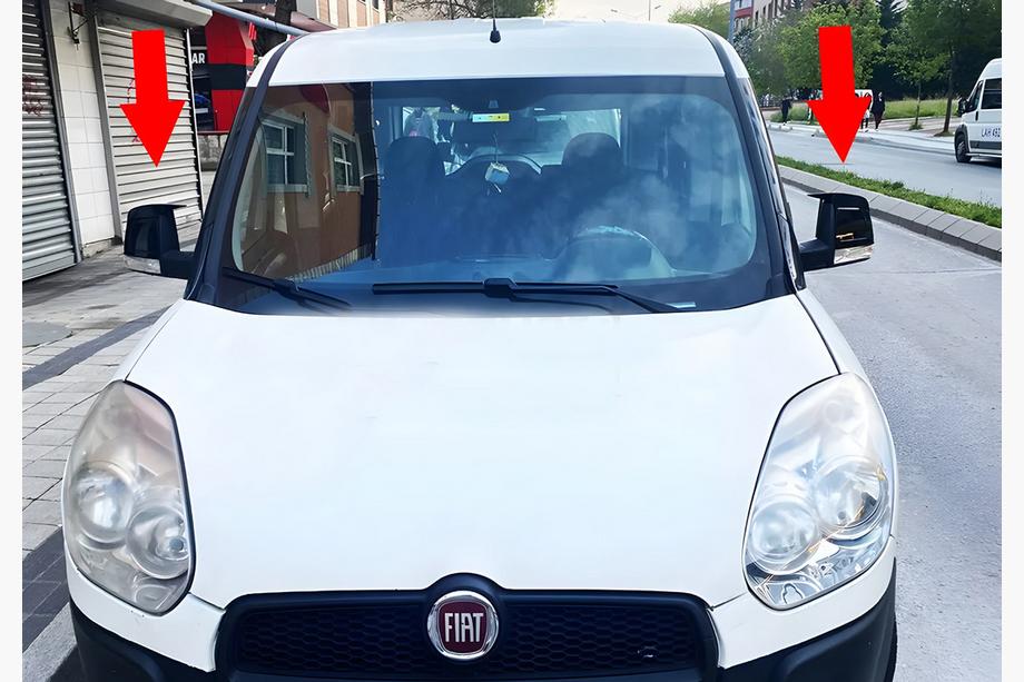 Fiat Doblo II 2010–2022 Pokrovi ogledal BMW-Style (2 kos) Image
