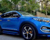 Hyundai Tucson TL 2016–2021 Pokrovi ogledal BMW-Style (2015-2018, 2 kosa) fotografija 7