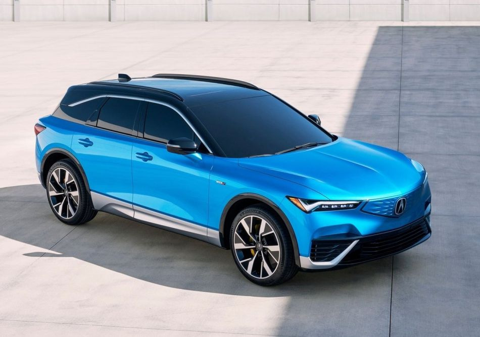 Test električnega premijskega križanca Acura ZDX