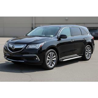 Stranske stopnice Shining V1 (2 kos, aluminij) Acura MDX 2013–2020 fotografija 1