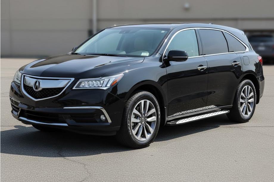 Acura MDX 2013–2020 Stranske stopnice Shining V1 (2 kos, aluminij) Image