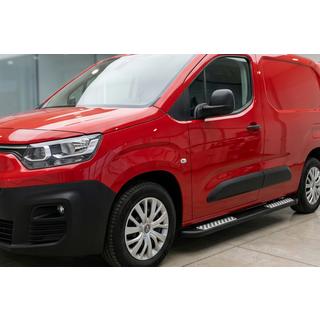 Bočne stopnice Tayga V2 (2 kosa, aluminij) Fiat Doblo III 2023– fotografija 1