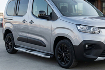 Fiat Doblo III 2023– Mevsim Grey bočne stopnice (2 kos, aluminij) Dolga medosna razdalja fotografija 1
