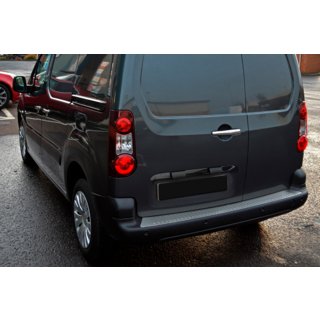 Kromirane zaščitne letve za zadnji odbijač OmsaLine (nerjaveče jeklo) Peugeot Partner Tepee 2008–2018 fotografija 4