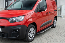 Fiat Doblo III 2023– Stranske stopnice Bosphorus Grey (2 kos., aluminij) Kratka medosna razdalja fotografija 1