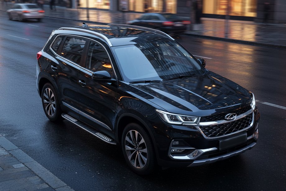Chery Tiggo 7 2020– Bočne stopnice Tayga V2 (2 kosa, aluminij) Image