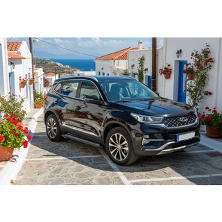 Stranske stopnice New Vision Black (2 kosa, aluminij) Chery Tiggo 7 2020– fotografija 1