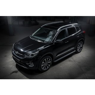 Bočne stopnice Allmond Black (2 kos, aluminij) fotografija 1