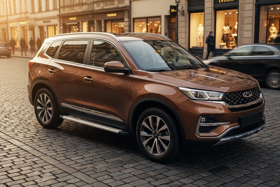Chery Tiggo 7 2020– Bočne stopnice Maya V2 (2 kosa, aluminij) Image