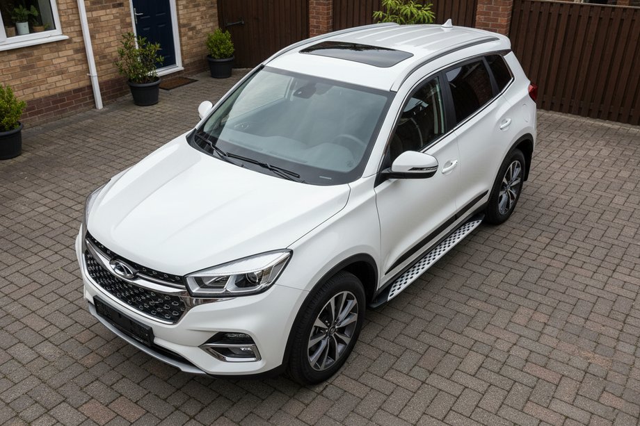 Chery Tiggo 8 2017– Stranske stopnice Shining (2 kos, aluminij) Image