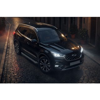 Bočne stopnice Allmond Black (2 kos, aluminij) fotografija 1
