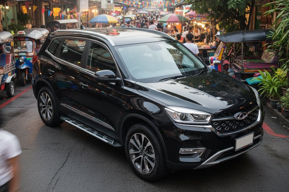Chery Tiggo 8 2017– Bočni pragovi Sunrise (2 kos, aluminij) Image
