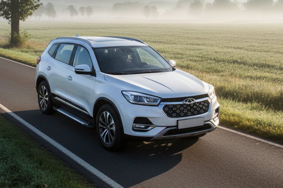 Chery Tiggo 8 2017– Stranske stopnice Line (2 kosa, aluminij) Image