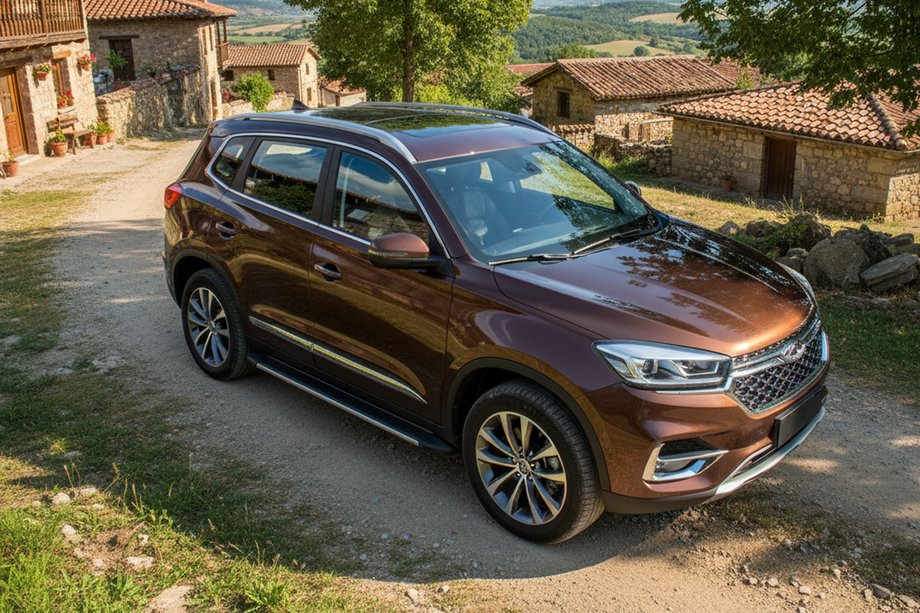 Chery Tiggo 8 2017– Stranski pragovi Maya V1 (2 kos, aluminij) Image