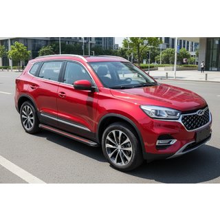 Stranske stopnice Maya Red (2 kosa, aluminij) Chery Tiggo 8 2017– fotografija 1
